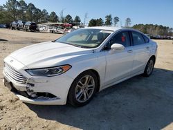 Salvage cars for sale at Hampton, VA auction: 2018 Ford Fusion SE