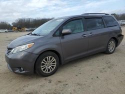 Salvage cars for sale from Copart Conway, AR: 2011 Toyota Sienna XLE