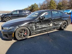 Salvage cars for sale at Brookhaven, NY auction: 2021 BMW M550XI