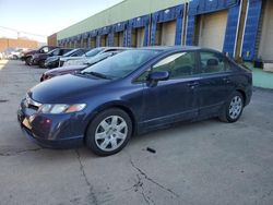 Salvage cars for sale from Copart Columbus, OH: 2006 Honda Civic LX