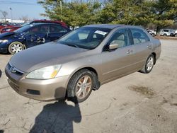 Honda salvage cars for sale: 2006 Honda Accord EX