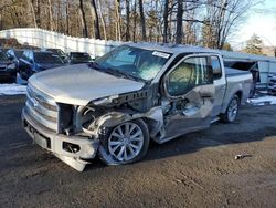 Ford salvage cars for sale: 2017 Ford F150 Supercrew