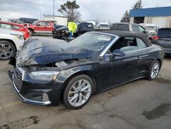 Salvage cars for sale at Woodhaven, MI auction: 2022 Audi A5 Premium 45