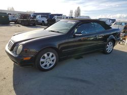 Salvage cars for sale at Vallejo, CA auction: 2001 Mercedes-Benz CLK 320