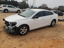 Chevrolet Malibu LS salvage cars for sale: 2017 Chevrolet Malibu LS