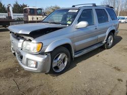 Salvage cars for sale at Windsor, NJ auction: 2002 Infiniti QX4