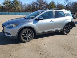 Salvage cars for sale from Copart Brookhaven, NY: 2015 Mazda CX-9 Grand Touring