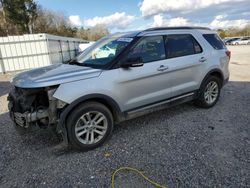 Salvage cars for sale from Copart Augusta, GA: 2017 Ford Explorer XLT