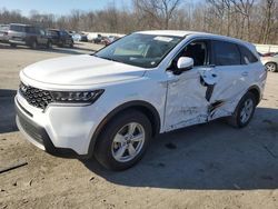 Salvage cars for sale from Copart Ellwood City, PA: 2022 KIA Sorento LX
