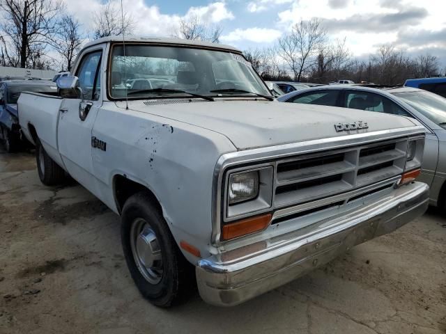 1990 Dodge D-SERIES D150