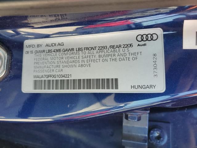 2016 Audi A3 Premium