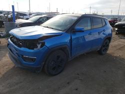 Jeep Compass Latitude salvage cars for sale: 2019 Jeep Compass Latitude