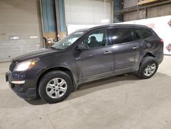 Salvage cars for sale at Eldridge, IA auction: 2014 Chevrolet Traverse LS