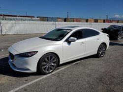 Salvage cars for sale from Copart Van Nuys, CA: 2018 Mazda 6 Signature