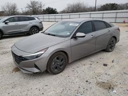 Salvage cars for sale from Copart San Antonio, TX: 2021 Hyundai Elantra SEL