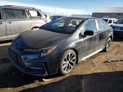 Salvage cars for sale from Copart Brighton, CO: 2021 Toyota Corolla SE