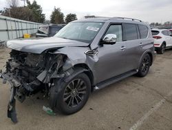 Nissan Armada salvage cars for sale: 2019 Nissan Armada Platinum