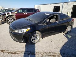 Salvage cars for sale at Kansas City, KS auction: 2017 KIA Forte LX