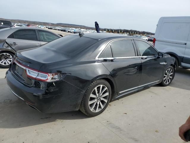 2018 Lincoln Continental