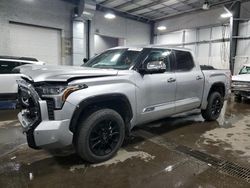 Toyota salvage cars for sale: 2023 Toyota Tundra Crewmax Platinum