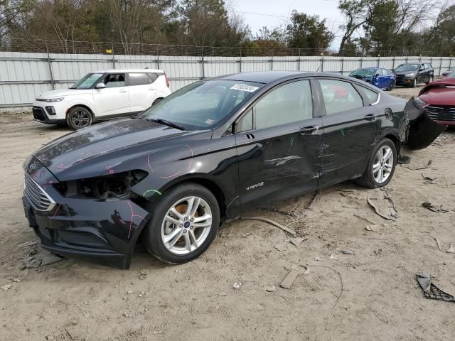 2018 Ford Fusion SE Hybrid