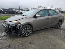 Salvage cars for sale from Copart Eugene, OR: 2017 Toyota Corolla L