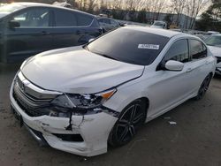 Honda Accord Sport salvage cars for sale: 2016 Honda Accord Sport