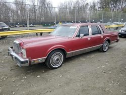 Salvage cars for sale at Waldorf, MD auction: 1984 Lincoln Town Car