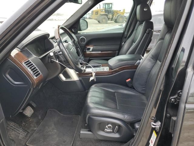 2016 Land Rover Range Rover HSE