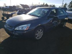 Salvage cars for sale from Copart Denver, CO: 2004 Honda Accord EX