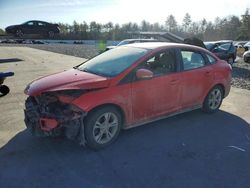 Salvage cars for sale from Copart Windham, ME: 2014 Ford Focus SE