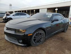 Chevrolet Camaro LT salvage cars for sale: 2015 Chevrolet Camaro LT