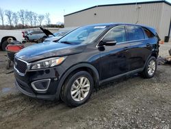 Salvage cars for sale at Spartanburg, SC auction: 2017 KIA Sorento LX