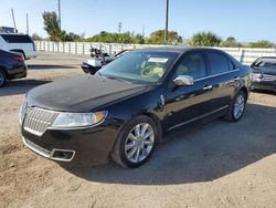 Salvage cars for sale at Miami, FL auction: 2010 Lincoln MKZ