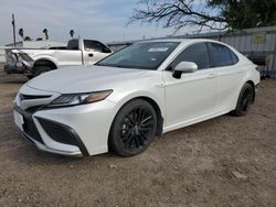 Salvage cars for sale from Copart Mercedes, TX: 2021 Toyota Camry XSE