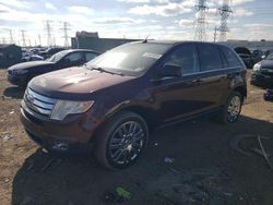 Salvage cars for sale from Copart Elgin, IL: 2009 Ford Edge Limited