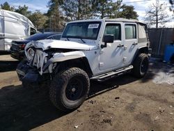 Jeep Wrangler salvage cars for sale: 2015 Jeep Wrangler Unlimited Sport