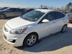Salvage cars for sale from Copart Houston, TX: 2017 Hyundai Accent SE