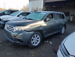 Salvage cars for sale at New Britain, CT auction: 2012 Toyota Highlander Base