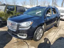 Salvage cars for sale from Copart Bridgeton, MO: 2013 GMC Acadia Denali