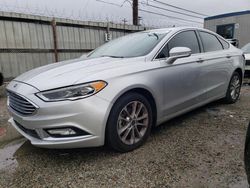 Salvage cars for sale from Copart Los Angeles, CA: 2018 Ford Fusion TITANIUM/PLATINUM