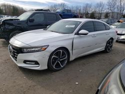 Honda Accord Sport salvage cars for sale: 2019 Honda Accord Sport