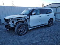 Salvage cars for sale from Copart Albany, NY: 2022 Infiniti QX80 Sensory