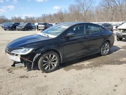 Salvage cars for sale at Ellwood City, PA auction: 2015 Chrysler 200 S