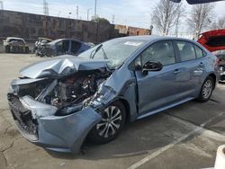 Toyota salvage cars for sale: 2020 Toyota Corolla LE