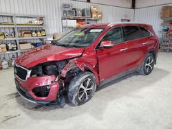 Salvage cars for sale from Copart Chambersburg, PA: 2016 KIA Sorento EX
