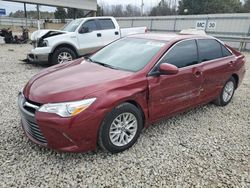 Salvage cars for sale at Memphis, TN auction: 2017 Toyota Camry LE