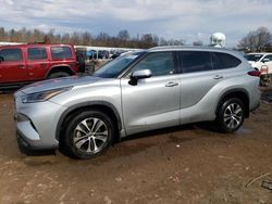 Salvage cars for sale at Hillsborough, NJ auction: 2021 Toyota Highlander XLE