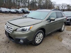 Salvage cars for sale at North Billerica, MA auction: 2017 Subaru Outback 2.5I Premium