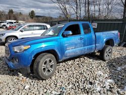 Salvage trucks for sale at Candia, NH auction: 2016 Toyota Tacoma Access Cab